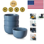 Versatile 30 Oz Ceramic Bowls - Set Of 4, Deep Design For Soup, Salad, And More. Fixed Price $47.99.