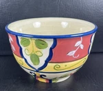 Pier 1 Vallarta Cereal Bowl Tuscan Italian Red Yellow Blue. Fixed Price $6.97.