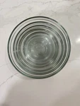 Vintage Anchor Hocking Nesting Bowls Set Of 6 Clear Glass Small Largest 5.5. Fixed Price $15.00.