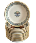 Lenox Autumn Set Of 12 Dessert Or Fruit Bowls - 5/8". Fixed Price $325.00.