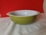 Vintage Pyrex Verde Green Qt. Ovenware Casserole Bowl Dish Olive 024 No Lid. Fixed Price $19.99.