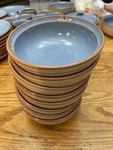 Set Of Noritake Stoneware Blue Adobe Soup Cereal Bowl Southwestern 8678 Japan. Fixed Price $55.00.