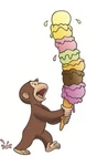 24 Styles-- Curious George Wall Decal Sticker Kids Room Nursery Decor Art Monkey. Fixed Price $6.00.