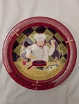Certified International Jennifer Brinley Chef Pasta &salad Bowls Set Of 4 9.5. Fixed Price $49.95.