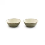 Barebones 2-TONE Bowls Set Of Enamelware Durable Kitchen/camping. Fixed Price $49.98.