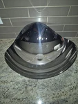 Georg Jensen Denmark Stainless Steel Sculptural Bowl Modern Danish Design Large. Fixed Price $119.99.
