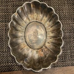 Reed And Barton Silver Plate Scalloped Bowl With Heavy Patina. Sweet Piece!. Fixed Price $9.69.