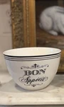 3 Pc Bowl Set Bon Appetit / Vintage Quality Porcelain!. Fixed Price $45.00.