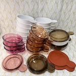 Grab It Bowls & Lids - Vision Corning Pyrex By The Piece. Fixed Price $9.99.