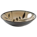 Gibson Designs Midnight Palm Soup Cereal Bowl 7026087. Fixed Price $39.99.