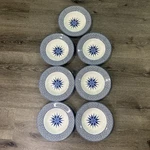 Victoria & Beale Casual Williamsburg 8.5 Soup Salad Bowls Set Of 7 - 9026 Euc. Fixed Price $45.00.