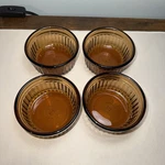 Anchor Hocking Fire Amber 6 Oz Custard Cups/ramekins #1434 Set Of. Fixed Price $19.95.