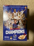 Bill Self Kansas Jayhawks Ku 2021 2022 Signed Autographed Basketball Cereal Box. Fixed Price $49.00.