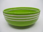 Caffco M. Bagwell Colors Green Serving Bowl - 9 1/2" X 3/4" 1008E. Fixed Price $44.98.