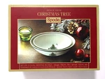 Spode Christmas Tree Oval Nesting Bowls Set Of 2 Holiday 6" & 7" New. Fixed Price $27.98.