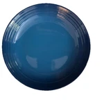 Creuset 8.5 Inch Marsielle Blue Soup/ Pasta Bowl 1 Each. Fixed Price $34.00.