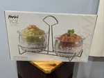 Parini Ice Series Twin Dip Bowls With Chiller. Fixed Price $26.88.