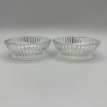 Anchor Hocking Queen Mary 4" Small Fruit/dessert Bowl, Clear, Set Of 2. Fixed Price $12.99.