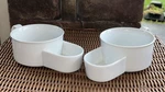 Cordon Bleu Bia 2 Chili Soup & Cracker Bowls Mugs With Handle White New. Fixed Price $24.95.