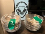 8- Cristal Ramekin Cups -side Sauce/ Dip Bowl 4OZ Each. Fixed Price $24.99.