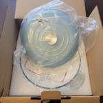Enamel Cast Iron Dutch Oven, 3QT, Sky Blue, New. Fixed Price $40.00.