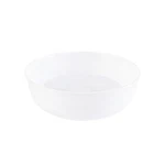 6 Oz Heavy White Round Flat Plastic Bowls For Food Ice Cream Birthday Party. Fixed Price $17.95.