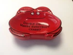 Our Name Is Mud Double Dipping Makes Everybody Crabby Bowl Lorrie Veasey. Fixed Price $11.69.