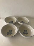 Set Of 4 Pfaltzgraff Yorktowne 7/8" Fruit/dessert Bowls - Usa. Fixed Price $34.95.