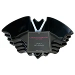 Halloween Black Bat Melamine Tidbit Bowls Set Of 4 Christian Siriano Spooky New. Fixed Price $29.99.