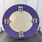 Vintage 90S Easter Unlimited Halloween Skull Tray Platter Purple Sturdy Plastic. Fixed Price $19.99.