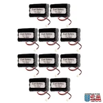10PC Exit Lighting Battery For Iti 34-051 Sanyo 6HRAAAU, 6HRAAAU34051, ANIC0191. Fixed Price $143.96.