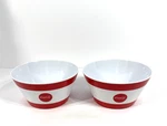 Pair Of Coca Cola Plastic Popcorn Bowls. Fixed Price $8.99.