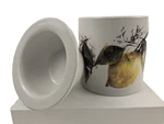 Dip Chiller Server Butter Dish, 2 Piece Ceramic Lemon Lime Fruit Gourmet Village. Fixed Price $12.00.