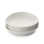 Sophie Conran For Portmeirion - White Pasta Bowls 23.5CM (set Of 4). Fixed Price $125.84.