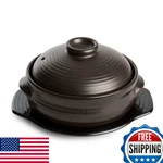 Crazy Korean Cooking Dolsot Stone Bowl Bibimbap Sizzling Hot Pot Large Ceramic. Fixed Price $80.37.