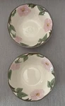Franciscan Desert Rose Fruit, Cereal, Dessert Bowls, Set Of 2. Fixed Price $21.49.