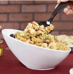 5 Of G.e.t. Angled Cascading Serving Bowl For Salads, Rice And Dessert, 16 Ounce. Fixed Price $50.00.