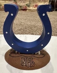**very Nice** Indianapolis Colts Memory Company Logo Figurine. Fixed Price $29.99.