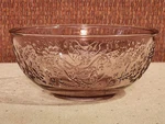 The Pioneer Woman 15 Oz Light Purple Embossed Glass Bowl Bird Flowers. Fixed Price $10.95.