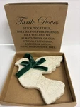 Mud Pie Boxed Turtle Dove Ornament Stoneware. Fixed Price $11.50.