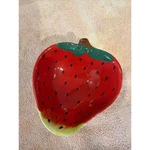 Houston Harvest Ceramic Strawberry Trinket Dish Red Fruit Shaped Bowl 31495. Fixed Price $13.99.