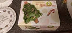 Boston Warehouse Christmas Tree Dip Bowl & Candy Cane Spreader Set Holiday. Fixed Price $25.00.