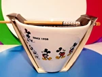 Disney Mickey Mouse Since 1928 Ramen Bowl & Chopsticks. Fixed Price $34.99.