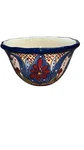 Espana Lifestyle Tabletops Toluca Pattern Bowl 6" Wide 3 1/2" Tall Handcrafted. Fixed Price $15.00.