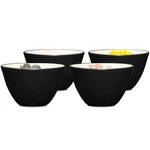 Noritake Colorwave Floral Bowl, 4-INCH, Graphite, Set Of. Fixed Price $38.18.