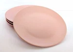 4 Ikea Dinera Light Pink Matte Salad Plates 7/8" 12011. Fixed Price $44.95.
