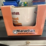 Maruchan Ceramic Noodle Bowl With Wooden Chopsticks Microwave & Dishwasher Safe. Fixed Price $22.74.