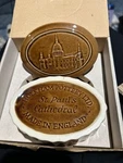 Vintage Ceramic St. Paul's Cathedral London Trinket Dish-holkham Pottery Ltd. Fixed Price $40.00.