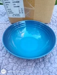 Creuset Dinnerware 1 Each Cereal Bowl Marseille Blue 6 Inch. Fixed Price $35.00.