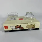Dessert Glass Bowls Bormioli Rocco Galassia Set Of 6, 24 Cl. 8 Oz Italy Party. Fixed Price $39.99.